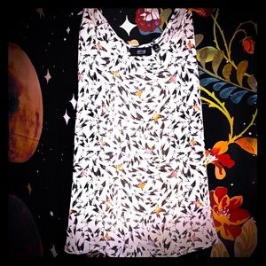 Pride “Free Bird Fly” Blouse Tank EUC